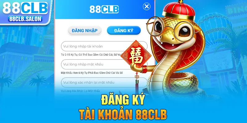 Đăng ký tài khoản 88CLB 