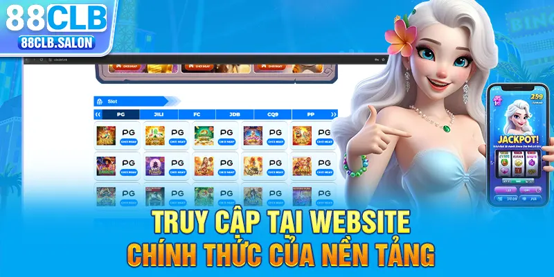 Truy cập tại website chính thức của thương hiệu